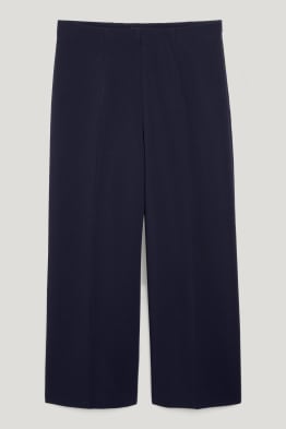 Stoffhose - High Waist - Wide Leg