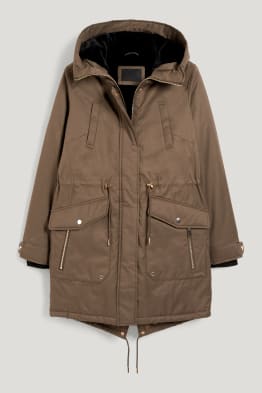 Parka met capuchon