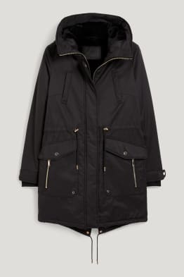 Parka à capuche