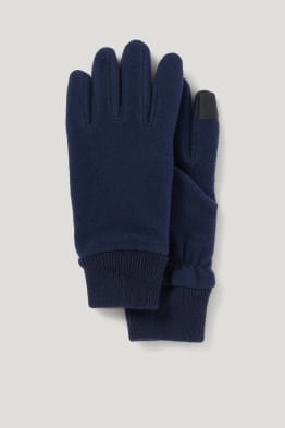 Gants pour écran tactile en polaire