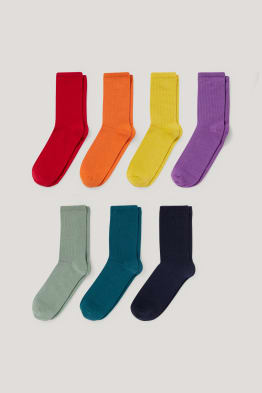 Lot de 7 paires - chaussettes