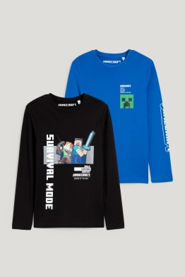 Multipack 2er - Minecraft - Langarmshirt