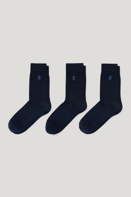 Set van 3 paar - sokken - comfortabel boordje