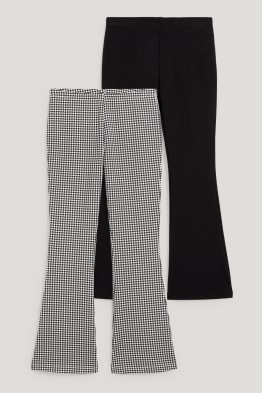 Set van 2 - flared legging - thermolegging