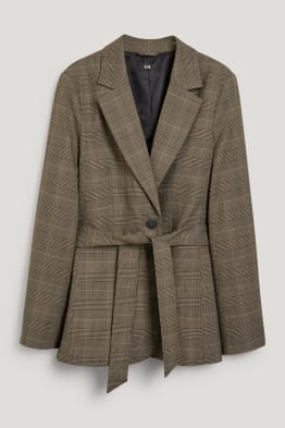 Blazer - relaxed fit - a quadri