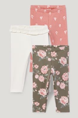 Multipack 3er - Baby-Thermoleggings