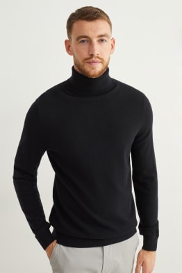 Kaschmir-Rollkragenpullover