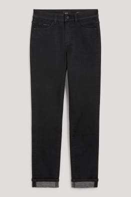 Slim jeans - thermojeans - mid waist