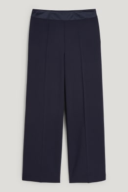 Pantalon de bureau - high waist - wide leg
