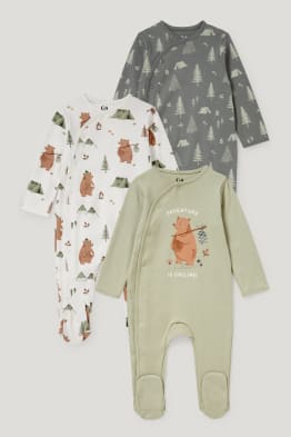 Set van 3 - baby-pyjama