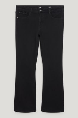 Bootcut jeans - mid waist