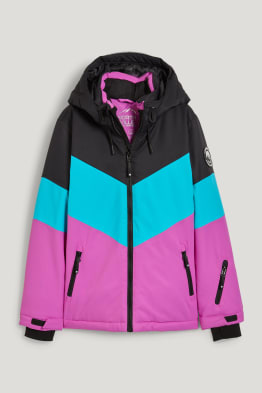 Veste de ski à capuche