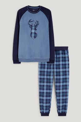 Weihnachts-Fleece-Pyjama