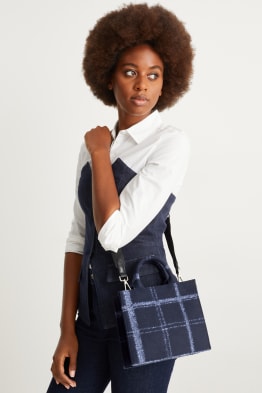 Bag with detachable bag strap - check