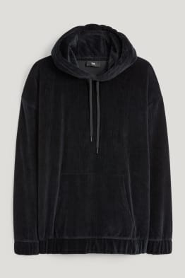 Samt-Hoodie