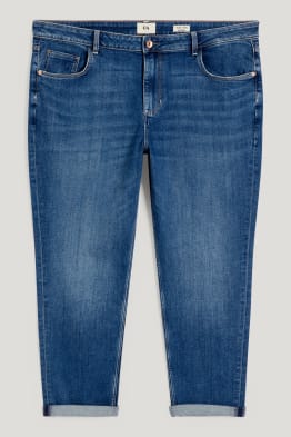 Boyfriend jeans - talie medie - LYCRA®