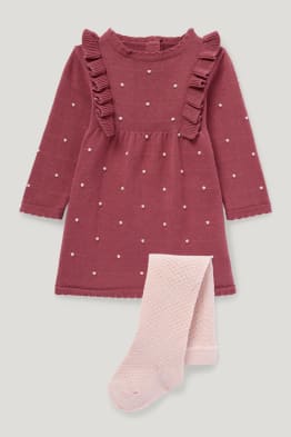 Completo in maglia per neonati - 2 pezzi