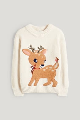 Trui voor de kerst, van chenille
