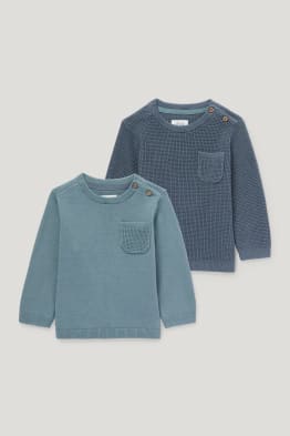 Lot de 2 - pullovers bébé