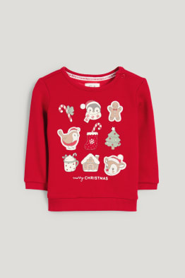 Baby-Weihnachts-Thermo-Sweatshirt