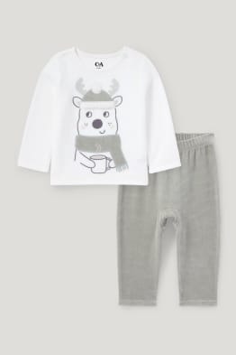 Pyjama d’hiver pour bébé - 2 pièces
