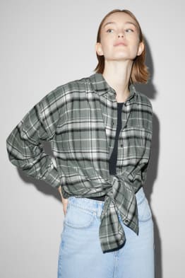 CLOCKHOUSE - camisa de franel·la - de quadres
