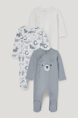 Confezione da 3 - pigiama neonati