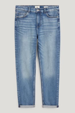 Boyfriend jeans - mid waist - LYCRA®