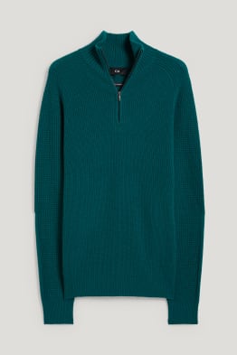 Pull avec teneur en cachemire - laine mélangée