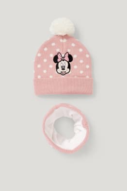 Minnie Mouse - set - muts en colsjaal - 2-delig