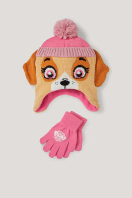 Paw Patrol - set - muts en handschoenen - 2-delig