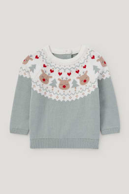 Pull de Noël pour bébé - Rudolf