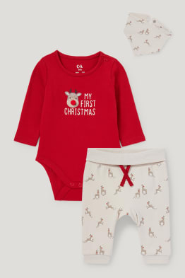 Rudolph - Baby Christmas outfit - 3 piece