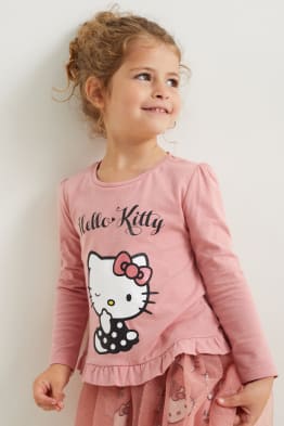 Hello Kitty Pyjama Hello Kitty Mode Haut Long et Pantalon Actif