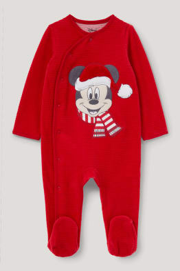 Mickey Mouse - vánoční pyžamo pro miminka