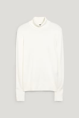 Jersey de cuello vuelto básico