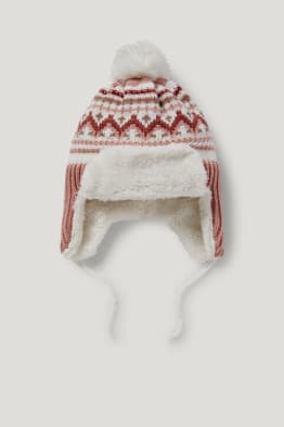 Gebreide babymuts