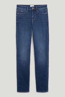 Slim jeans - thermojeans - mid waist