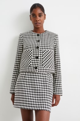 Blazer - regular fit - a quadretti