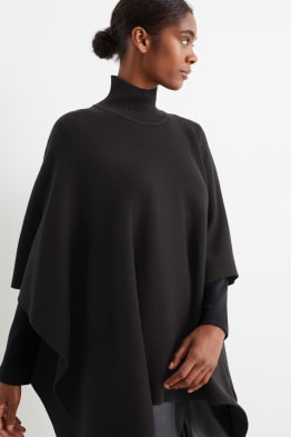 Poncho en maille