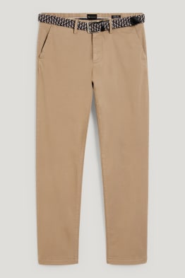 Pantaloni chino con cintura - regular fit