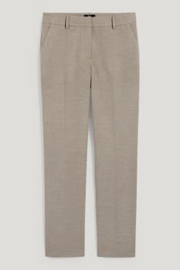 Pantalon de bureau - mid waist - coupe droite