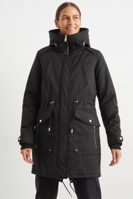 Parka à capuche