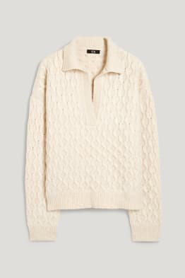 Pullover - Zopfmuster
