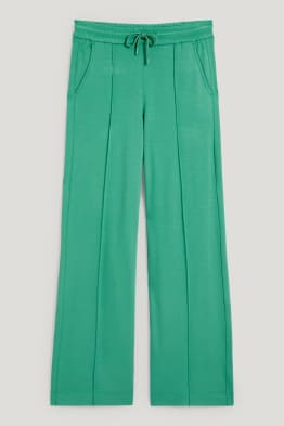 Jersey-Hose - Wide Leg