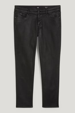 Slim jeans - mid-rise waist