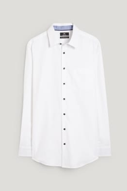 Camisa Oxford - regular fit - coll kent - fàcil de planxar