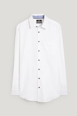 Koszula Oxford - regular fit - kołnierzyk kent - dobrze się prasuje