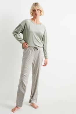 Winterpyjama van velours