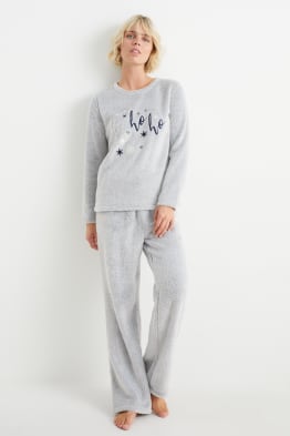 Weihnachts-Winterpyjama - HoHoHo